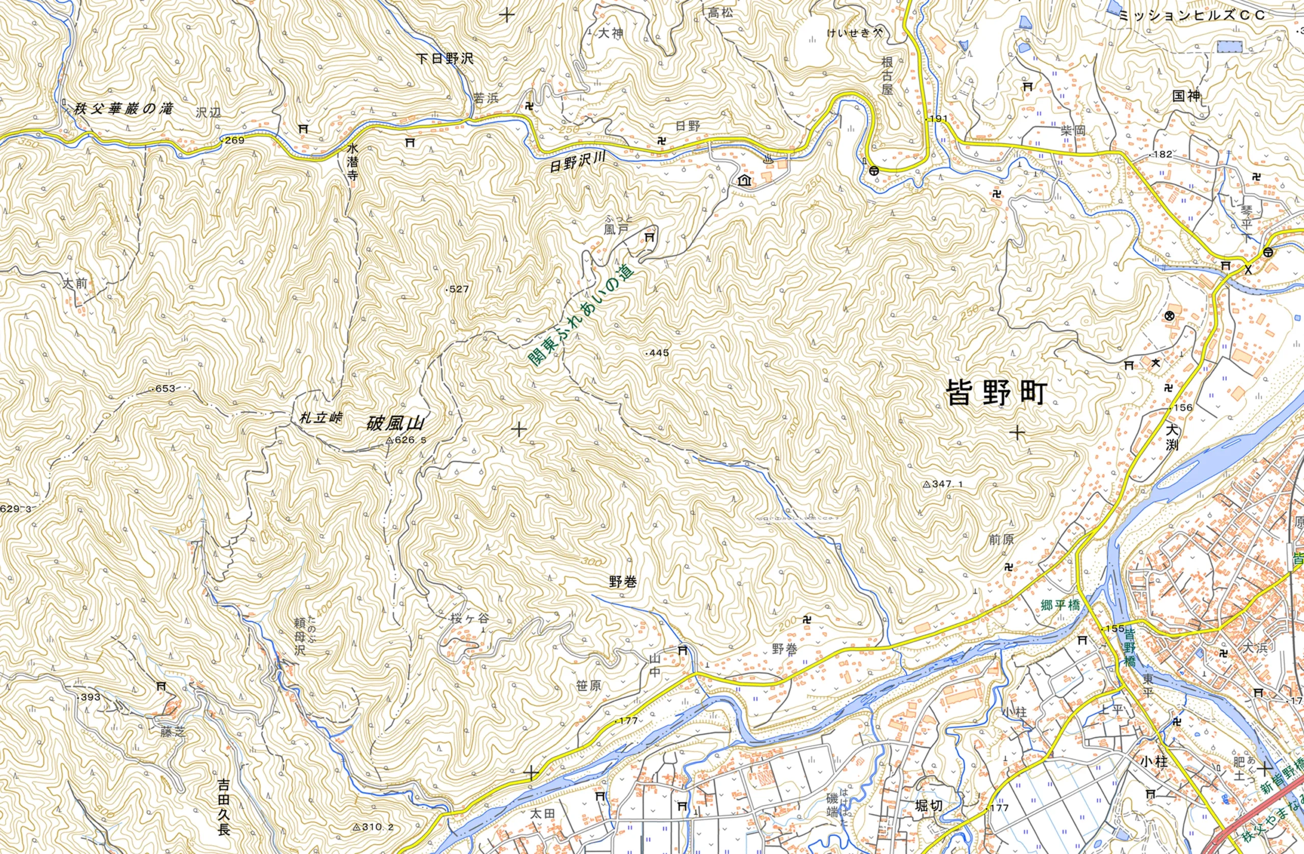 GSI map no. 543900 (1:25,000; revision status 2021/22)